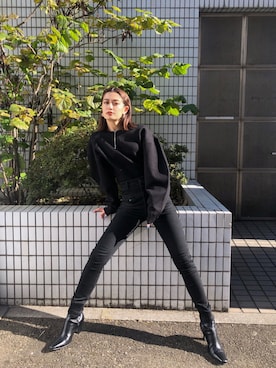 LISA さん(レディース・160cm)の冬コーディネート