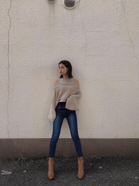 LISA さん（レディース・160cm）の冬コーディネート