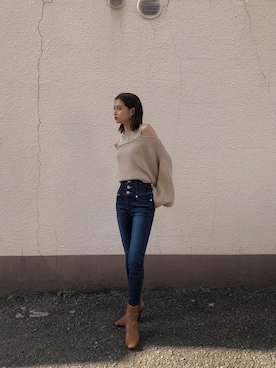 LISA さん（レディース・160cm）の冬コーディネート