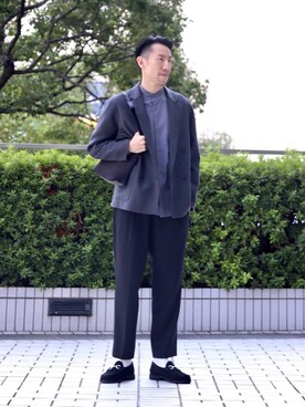 SUMIさん（メンズ・184cm）の秋コーディネート