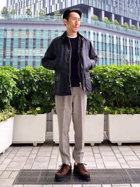 SUMIさん（メンズ・184cm）の秋コーディネート