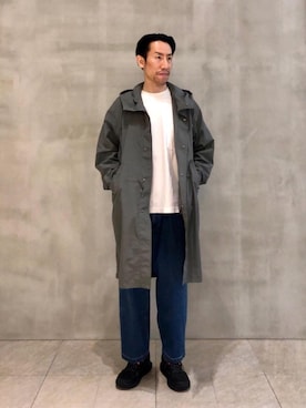 「UNITED ARROWS（ユナイテッドアローズ）のアイテム（その他アウター）」を使った、SUMIさん（メンズ・184cm）の冬コーディネート