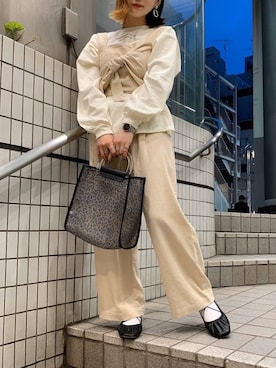 AYAVINさん（レディース・154cm）の春コーディネート