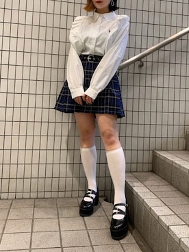 「uspolo」｜AYAVINさん（レディース・154cm）の春コーディネート