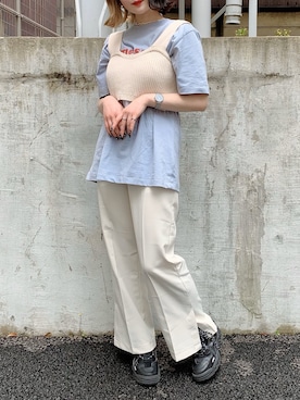 「23.65（イーシプサムチョンユクオ）のアイテム」を使った、AYAVINさん（レディース・154cm）の春コーディネート