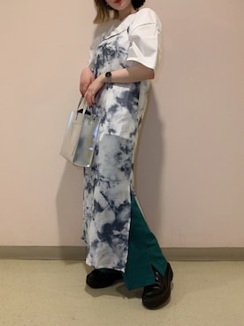 「WEGO（ウィゴー）のアイテム（ワンピース）」を使った、AYAVINさん（レディース・154cm）の春コーディネート