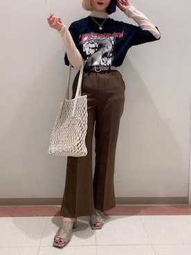 AYAVINさん（レディース・154cm）の春コーディネート