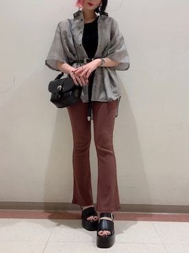 AYAVINさん（レディース・154cm）の夏コーディネート