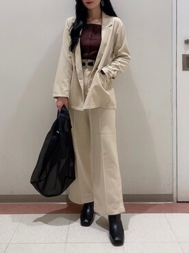 AYAVINさん（レディース・154cm）の秋コーディネート