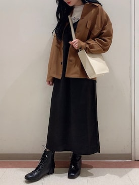 AYAVINさん(レディース・154cm)の秋コーディネート