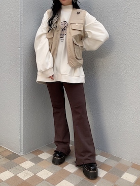 AYAVINさん（レディース・154cm）の秋コーディネート