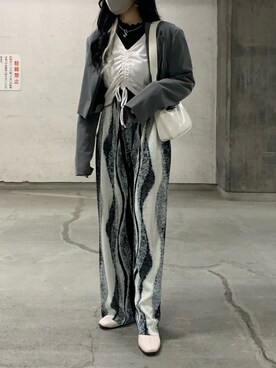 「FEKETE（フェケテ）のアイテム」を使った、AYAVINさん（レディース・154cm）の冬コーディネート