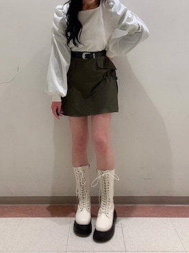 AYAVINさん(レディース・154cm)の冬コーディネート