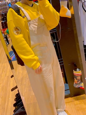 「neos（ネオス）のアイテム（スウェット）」を使った、tumuwanchanさん（メンズ・175cm）の春コーディネート