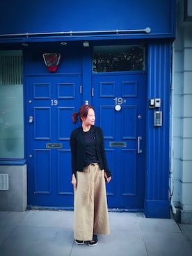 「HUGO BOSS（ヒューゴボス）のアイテム」を使った、Chalmers-他娘さん（レディース・158cm）の夏コーディネート