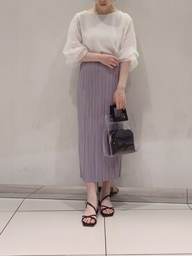 「変形トップス」｜たっつんさん（レディース・166cm）の春コーディネート