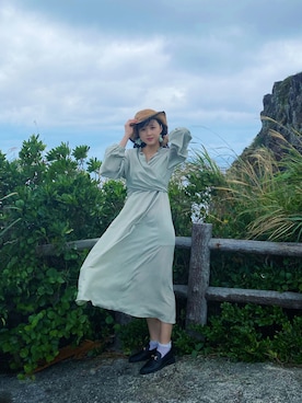 「Accessorize（アクセサライズ）のアイテム」を使った、ふみさん（レディース・168cm）の冬コーディネート