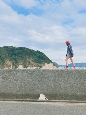 「RED KAP（レッドキャップ）のアイテム」を使った、유-키さん（レディース・166cm）の秋コーディネート