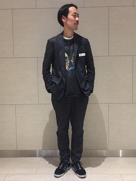 Keisuke Osukaさん(メンズ・175cm)の春コーディネート