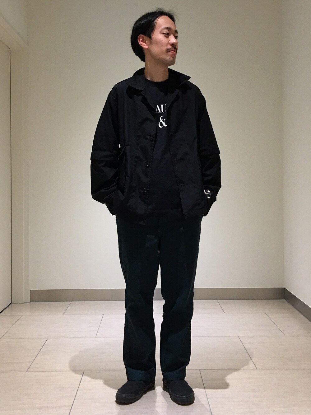 Keisuke Osukaさんの「BY B&Y ロングスリーブ Tシャツ（BEAUTY&YOUTH UNITED ARROWS）」を使ったコーディネート