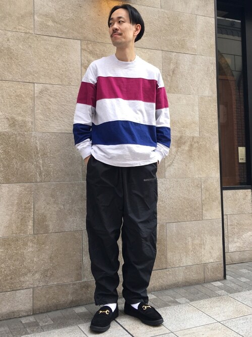 Keisuke Osuka使用「MANEBU（【予約】【別注】 ＜MANEBU＞ BITCH SUEDE LTR/ローファー）」的時尚穿搭