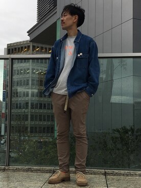 Keisuke Osukaさん（メンズ・175cm）の春コーディネート