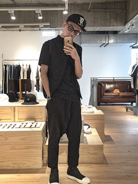 「PUBLIC SCHOOL（パブリックスクール）のアイテム（その他アウター）」を使った、Siicさん（メンズ・170cm）の秋コーディネート
