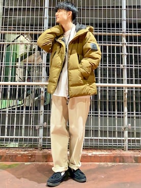 「CAMP7（キャンプセブン）のアイテム（ジャケット/アウター）」を使った、shoki1997rさん（メンズ・167cm）の秋コーディネート