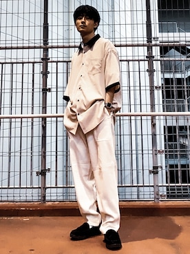 「Right-on（ライトオン）のアイテム（トップス）」を使った、shoki1997rさん（メンズ・167cm）の春コーディネート