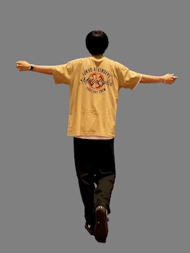 「Right-on（ライトオン）のアイテム（トップス）」を使った、shoki1997rさん（メンズ・167cm）の夏コーディネート
