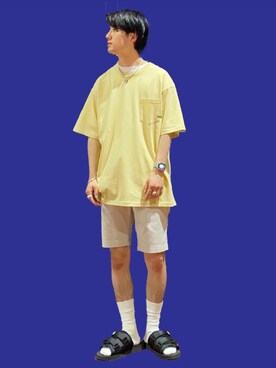 shoki1997rさん（メンズ・167cm）の夏コーディネート