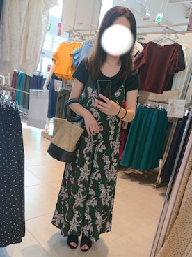 「授業参観」｜「アイテム（オールインワン・サロペット）」を使った、tomoさん（レディース・158cm）の夏コーディネート