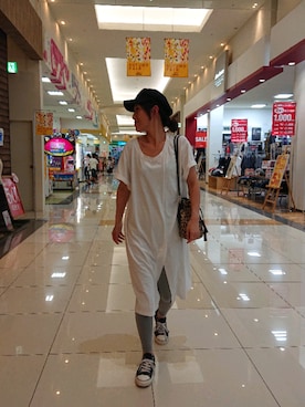 「Avail（アベイル）のアイテム（レギンス/スパッツ）」を使った、tomoさん（レディース・158cm）の秋コーディネート
