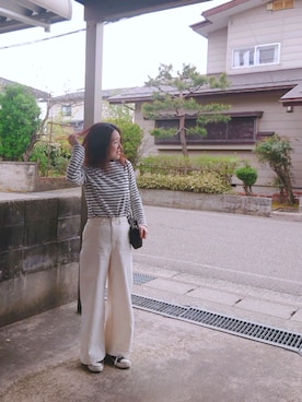 「LuncH（ランチ）のアイテム」を使った、tomoさん（レディース・158cm）の春コーディネート