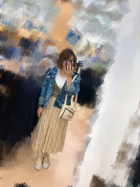 「FROMFIRST musee（フロムファーストミュゼ）のアイテム」を使った、7hachiさん（レディース・158cm）の春コーディネート