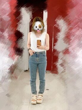 7hachiさん（レディース・158cm）の夏コーディネート