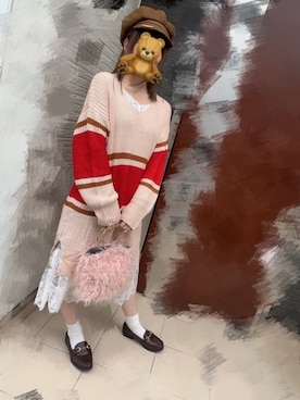 7hachiさん（レディース・159cm）の秋コーディネート