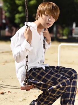 うめおか ゆうたさん(メンズ・169cm)の夏コーディネート