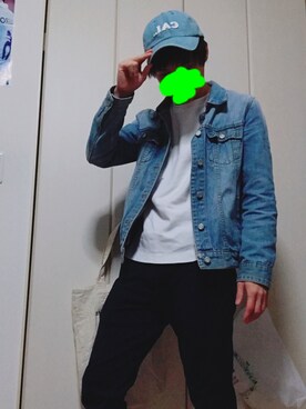 「SEVENDAYS=SUNDAY（セブンデイズサンデイ）のアイテム（キャップ）」を使った、そってぃーさん（メンズ・167cm）の春コーディネート