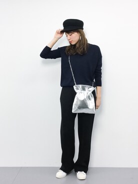 ぐっさんさん（レディース・166cm）の冬コーディネート