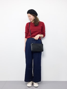 ぐっさんさん（レディース・166cm）の冬コーディネート