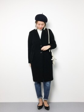 ぐっさんさん（レディース・166cm）の冬コーディネート