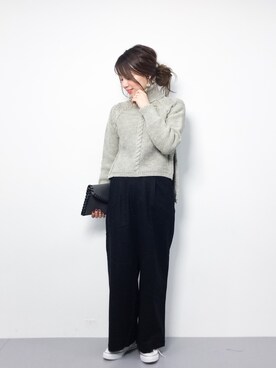 ぐっさんさん（レディース・166cm）の冬コーディネート