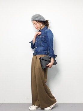 ぐっさんさん（レディース・166cm）の冬コーディネート