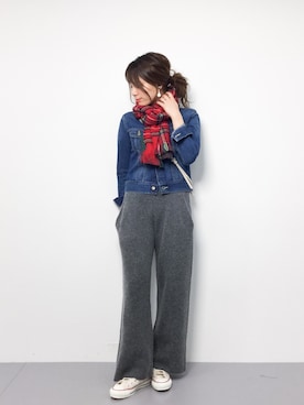 ぐっさんさん（レディース・166cm）の冬コーディネート
