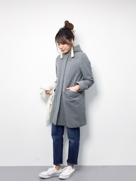 ぐっさんさん(レディース・166cm)の冬コーディネート