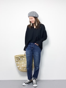 ぐっさんさん(レディース・166cm)の冬コーディネート
