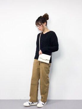 ぐっさんさん（レディース・166cm）の冬コーディネート