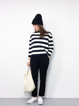 ぐっさんさん（レディース・166cm）の冬コーディネート