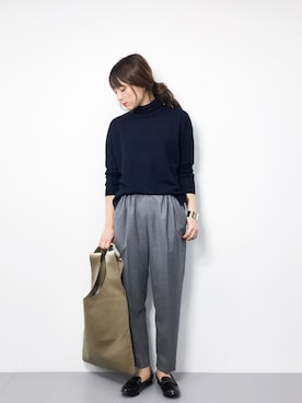 ぐっさんさん（レディース・166cm）の冬コーディネート